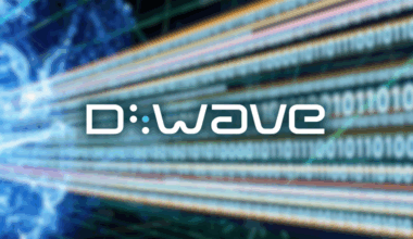 D-Wave Quantum Computing coding - This image is an original composition by MarketBeat using licensed and editorial elements. Not for redistribution or reuse.