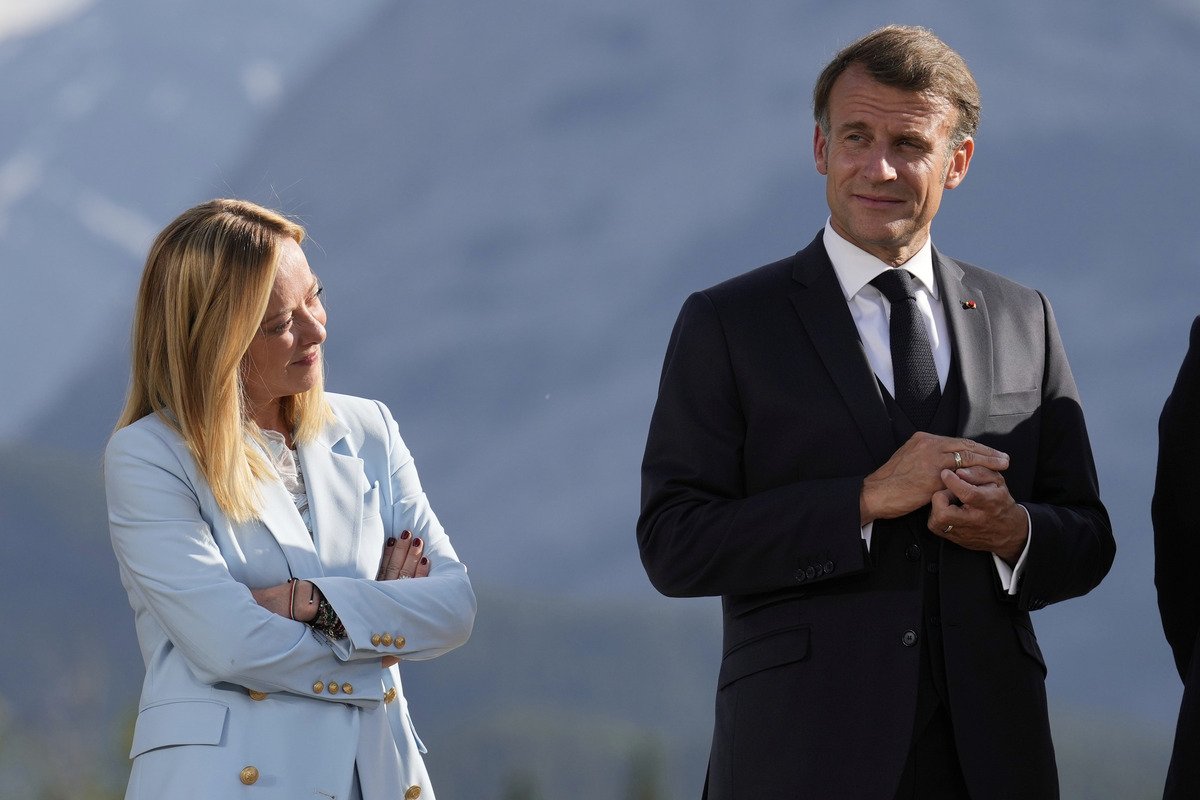 Meloni and Macron