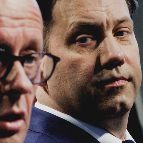 Kanzler Friedrich Merz (CDU, l.) und sein Vize Lars Klingbeil (SPD)