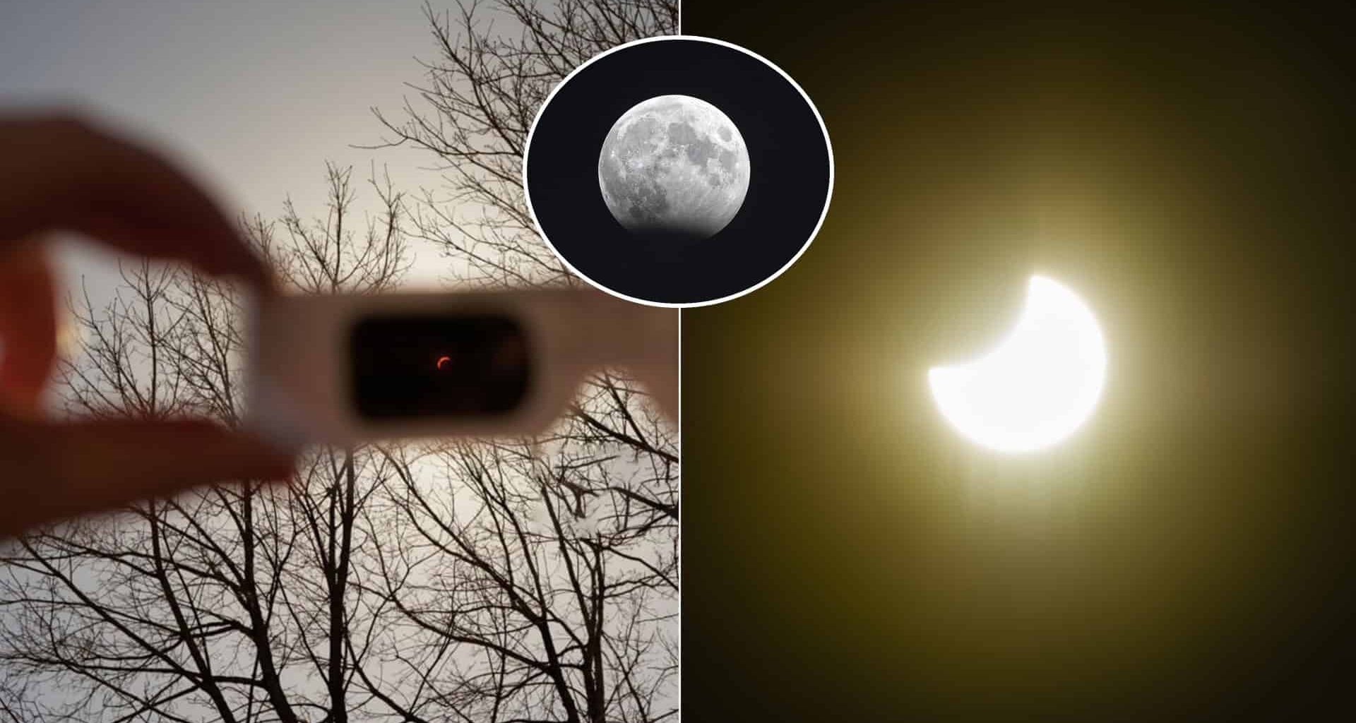 čiastočné zatmenie mesiaca
