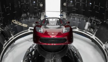 Tesla in space