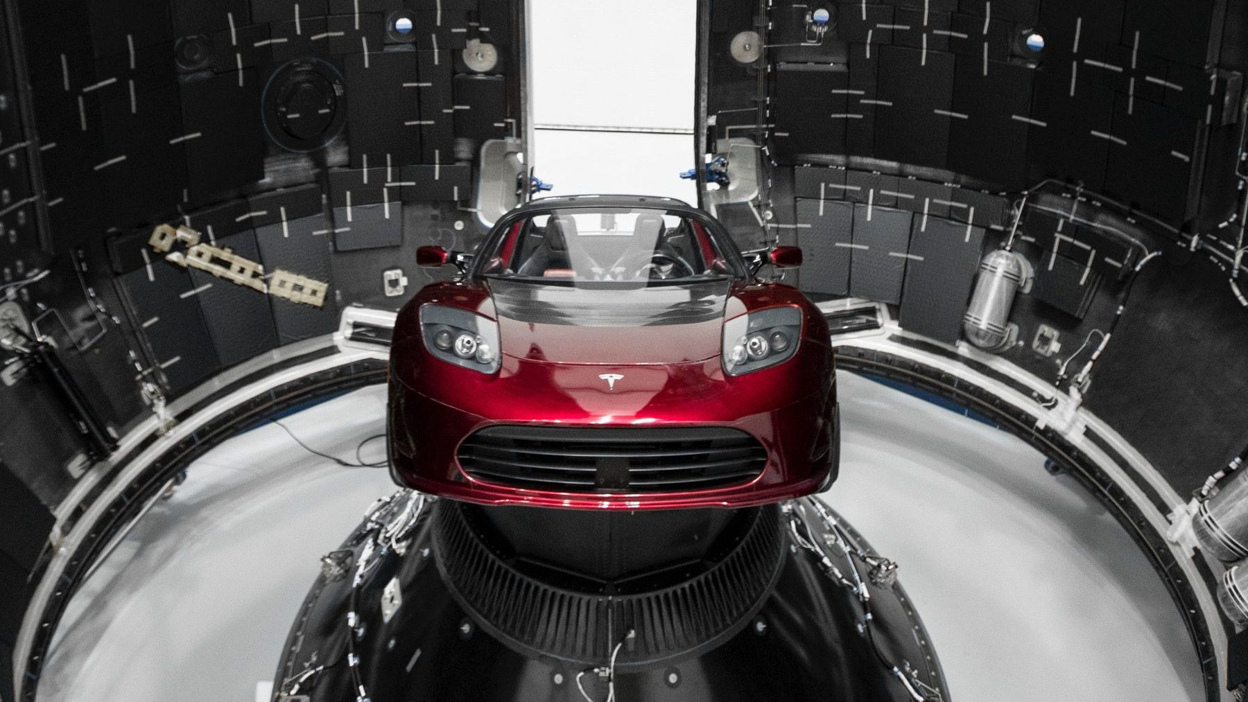 Tesla in space