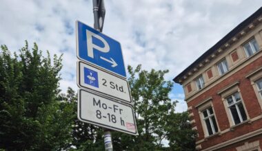 Parking Sign Hello