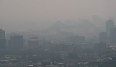 Environment Canada issues air quality warnings across southern Quebec