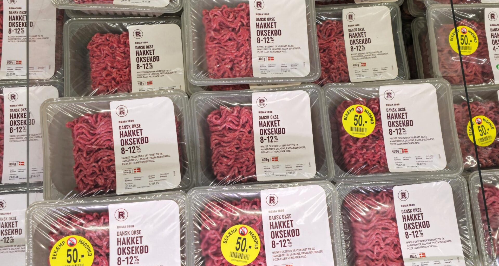 Endnu et fantastisk "madspild" tilbud - oksekød hos Rema