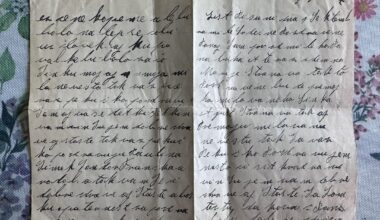 Help with translating an old family letter