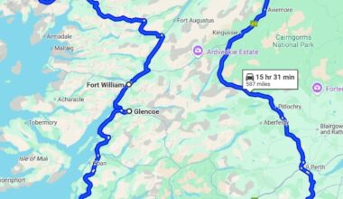15 day hiking/walking trip to Scotland