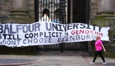 Edinburgh uni named in UN report as ‘most financially tangled’ to Israel in UK