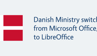 Is the Belgian government interested in switching to LibreOffice?