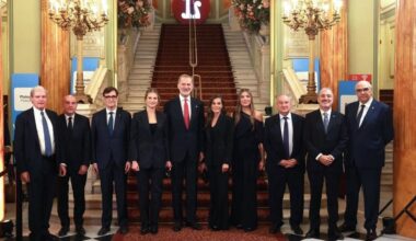 Spanish Royal Family at the 2025 Princess of Girona Awards ceremony
