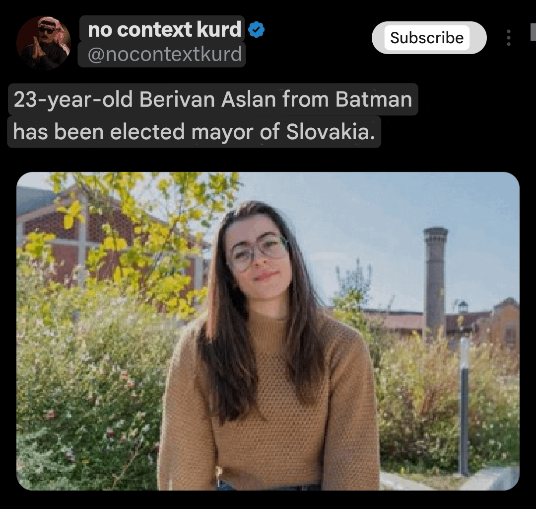 Kurdistan24 claimed this. I thought you guys should know