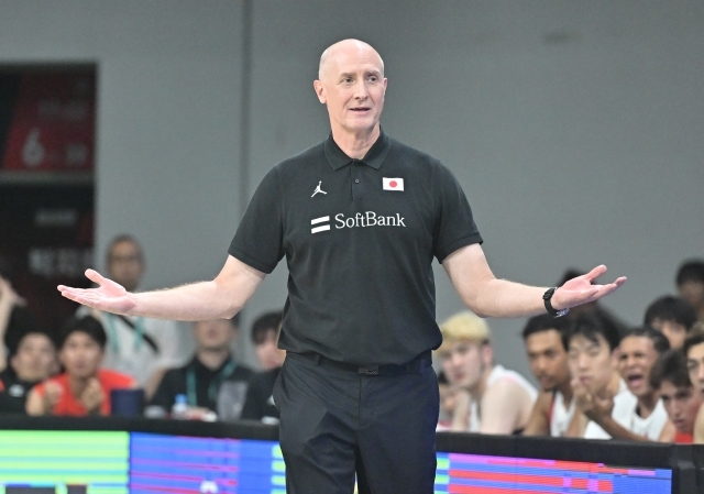 What did Japan coach Tom Horvath think of "An Joon-ho" South Korea. Photo = Courtesy of the Korea Basketball Association