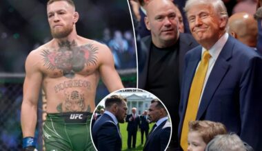 Conor McGregor volunteers for potential UFC White House event