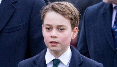 Prince George wears a suit and tie to church in Sandringham on Christmas Day in 2024
