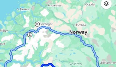 6 day road trip from Oslo