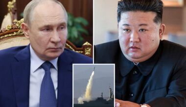 North Korea now supplying up to 40% of Russia's munitions in Ukraine war: report