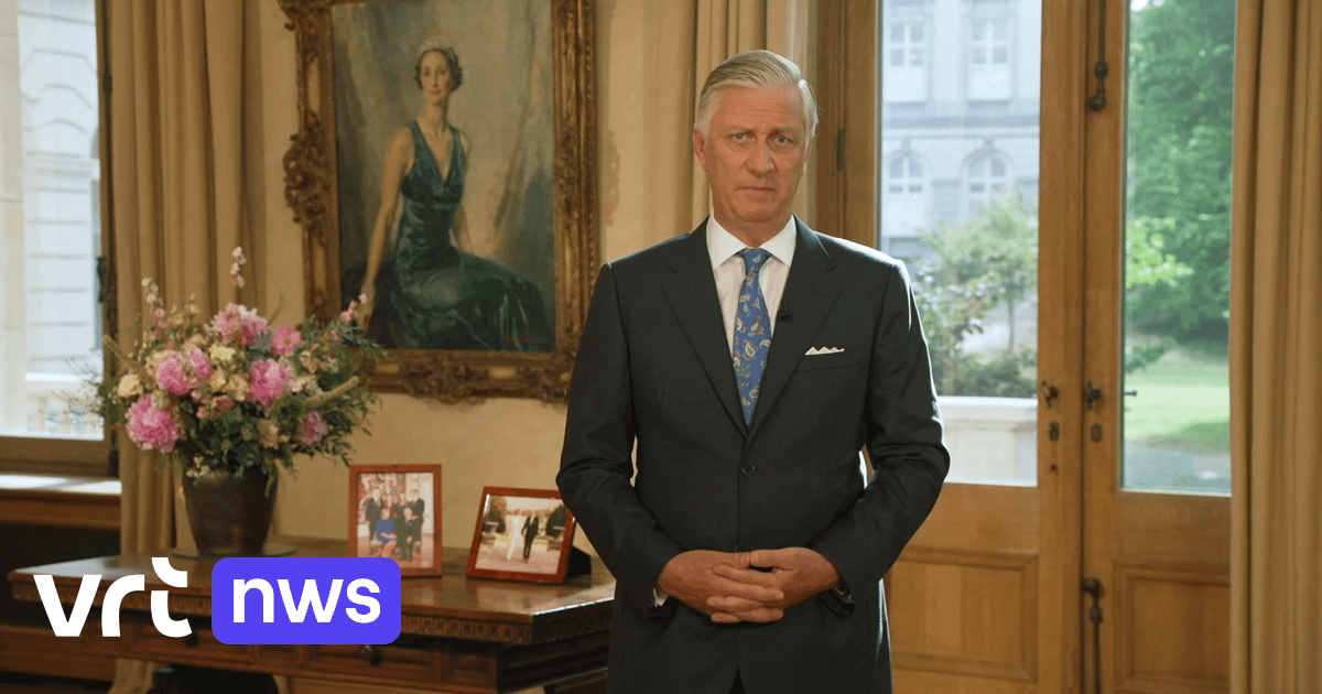 Koning Filip scherp over conflict in Gaza in 21 juli-toespraak: "Schande voor de mensheid" | VRT NWS: nieuws