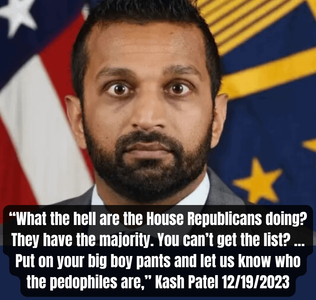 Hate to Say It, But I'm with Kash on This One.