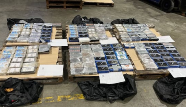 150kg of cocaine seized from shipping container at Port of Tauranga