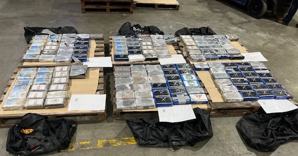 150kg of cocaine seized from shipping container at Port of Tauranga