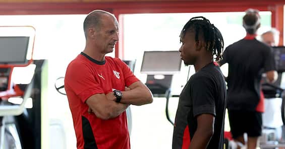 Milan, è iniziata l'era Allegri: le FOTO del primo giorno a Milanello - Sky Sport
