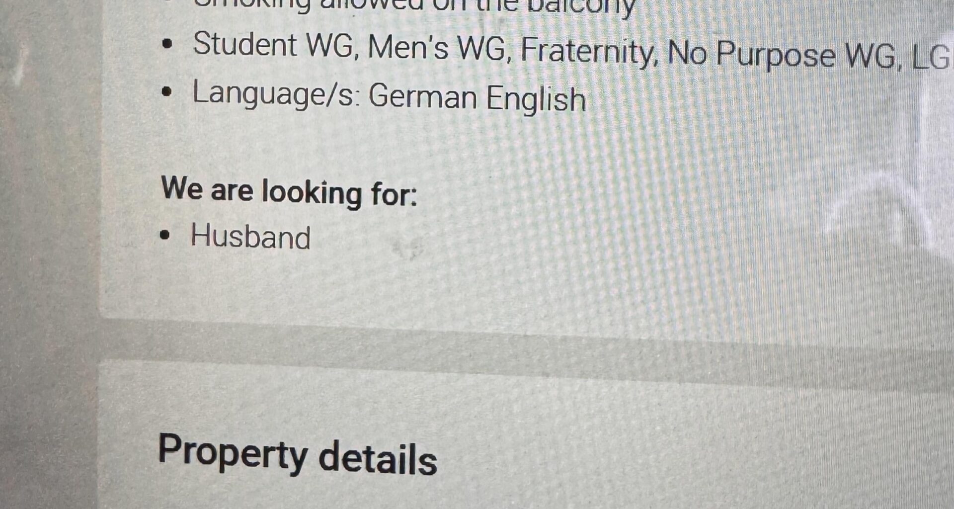 I love how my web translates German to me