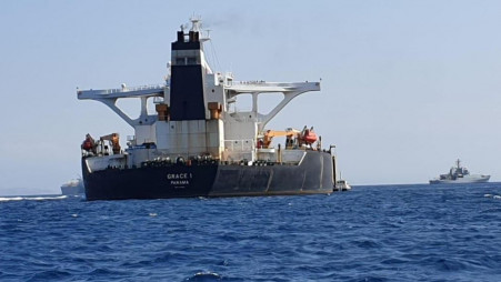 File photo of an oil tanker