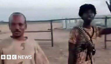 Sudan civil war: RSF storms cattle market and prison in 'death trap' city