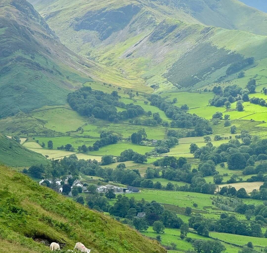 Hiking Catbells in the Lake District