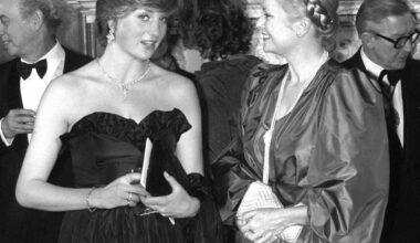 Princess Grace (51) meets a 19-year-old Diana Spencer one year before her own death