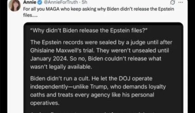 For all the "but Biden" people