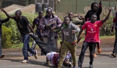 Nairobi is locked down as Kenyan police clash with protesters and 10 are killed
