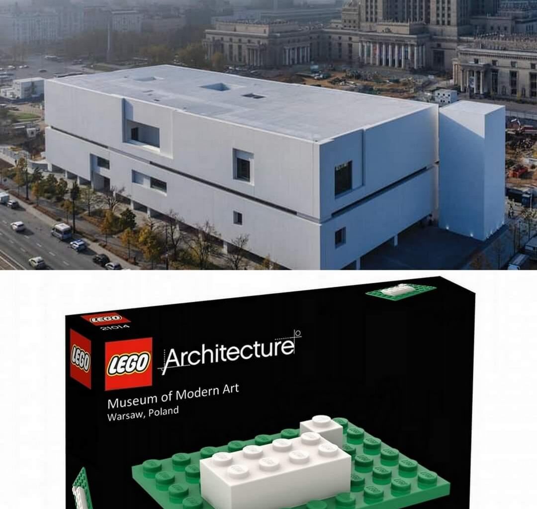 Now you can build your own Warsaw Museum of Modern Art