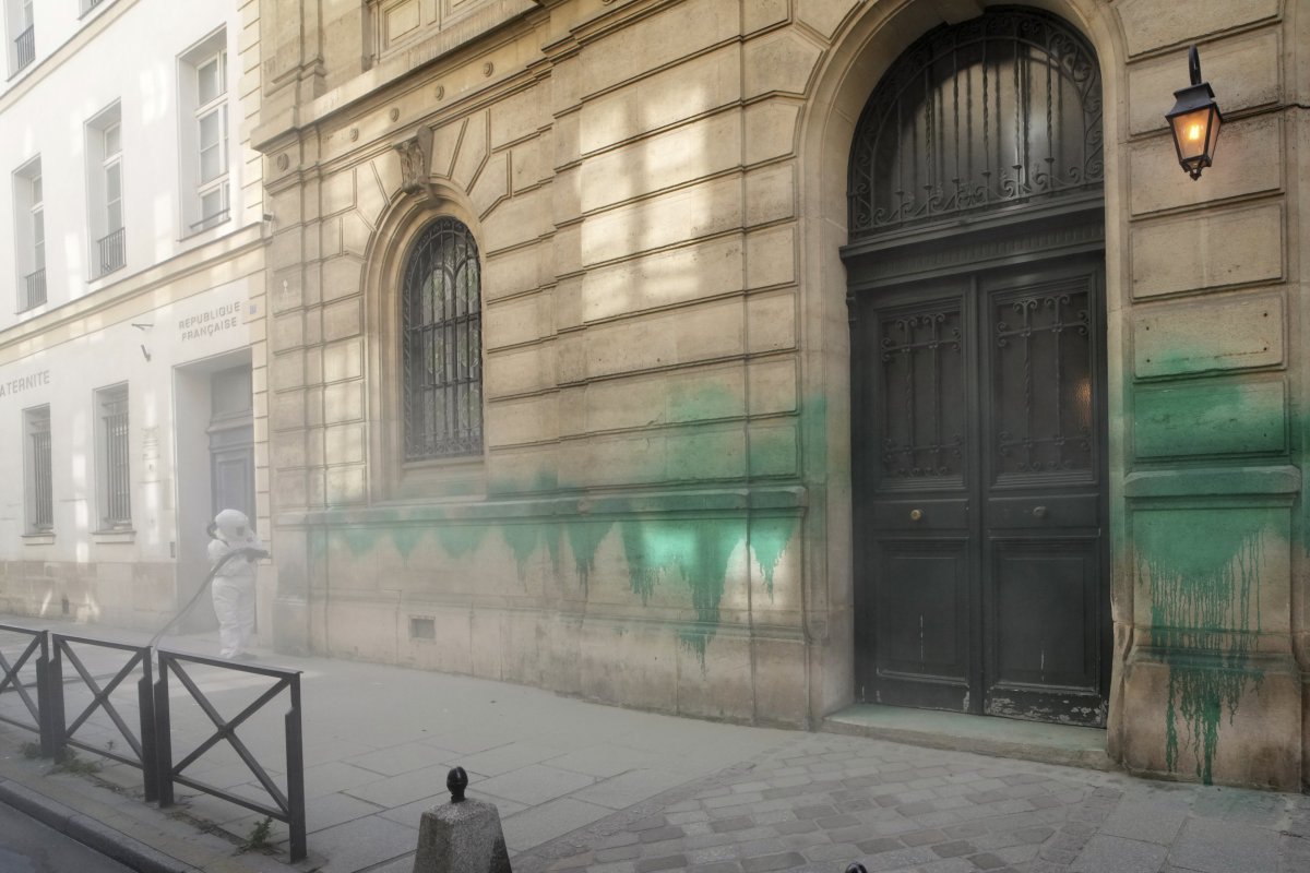 Paris Synagogue Vandalism
