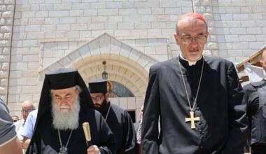 Patriarch of Jerusalem and Cardinal Pizzaballa visit Gaza (PHOTOS & VIDEO)