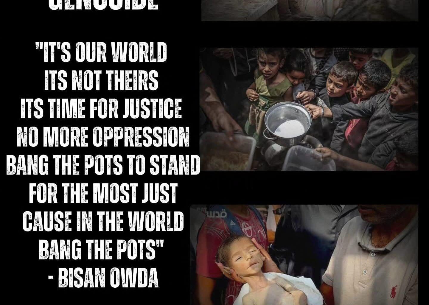Demand An End to Israel's Genocide - Protest at Erskine House in Belfast Friday 25th July 6pm