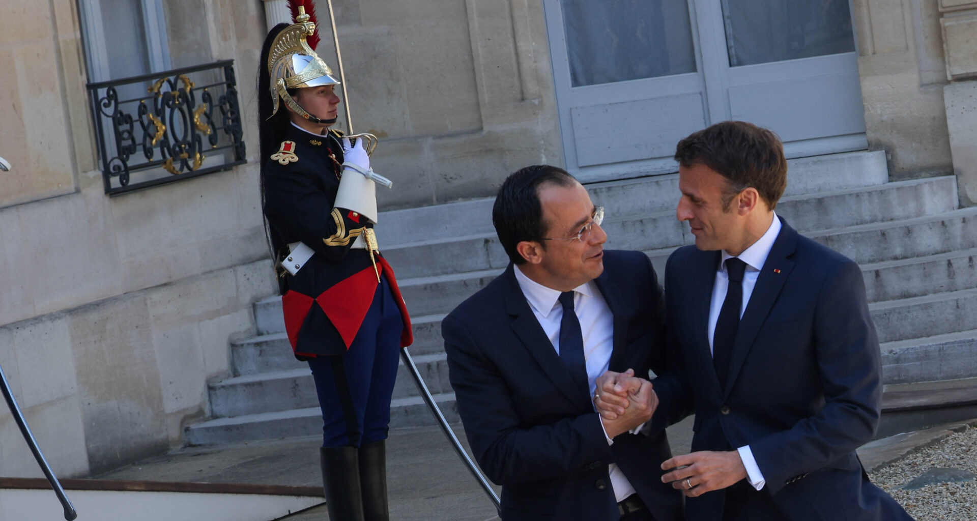 cover French president hails NY Cyprus meeting