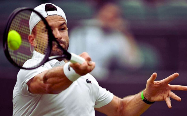 Bulgaria: Bulgarian Star Grigor Dimitrov Crushes Nishioka to Open Wimbledon Campaign in Style