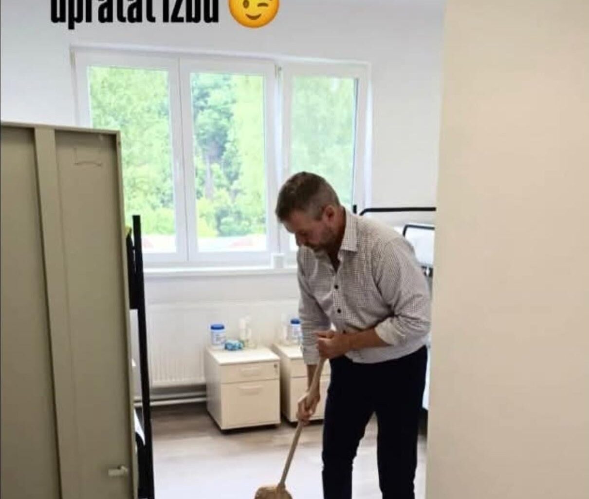 Uprac si tak aj palac za sebou a chod uz do p...