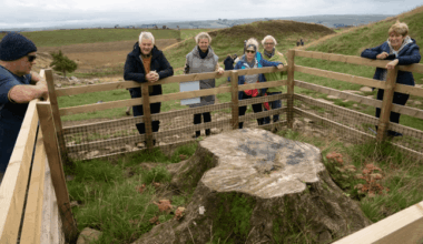 Shoots at Sycamore Gap, Hadrian’s Wall.