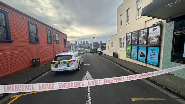 Police have cordoned off Renall Street in Auckland's Freeman’s Bay.
