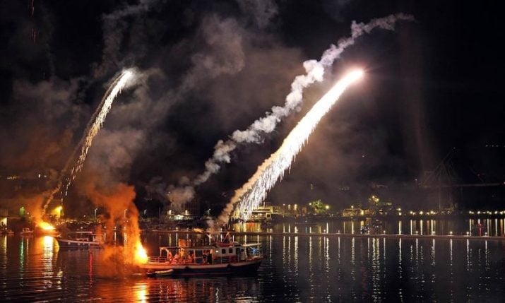 Thousands turn out in Bakar for its legendary naval battle