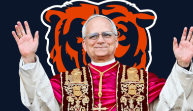Pope Leo XIV Gifted With 'Da Pope!' Shirt By Die-Hard Chicago Bears Fans