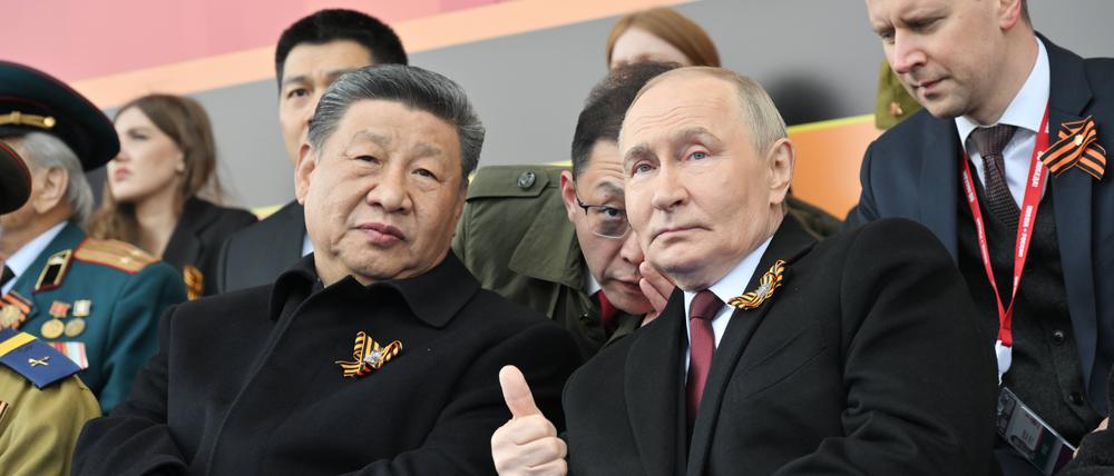 Vereint in der Gegnerschaft zum Westen: Chinas Staatschef Xi und sein russischer Amtskollege Putin.