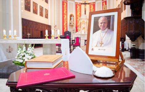 AMERICA/PERU - The faithful of Chiclayo celebrate with Primate Castillo the Conclave document that elected Pope Leo XIV