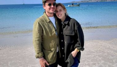 Princess Beatrice Goes Makeup-Free in New Anniversary Photo with Husband