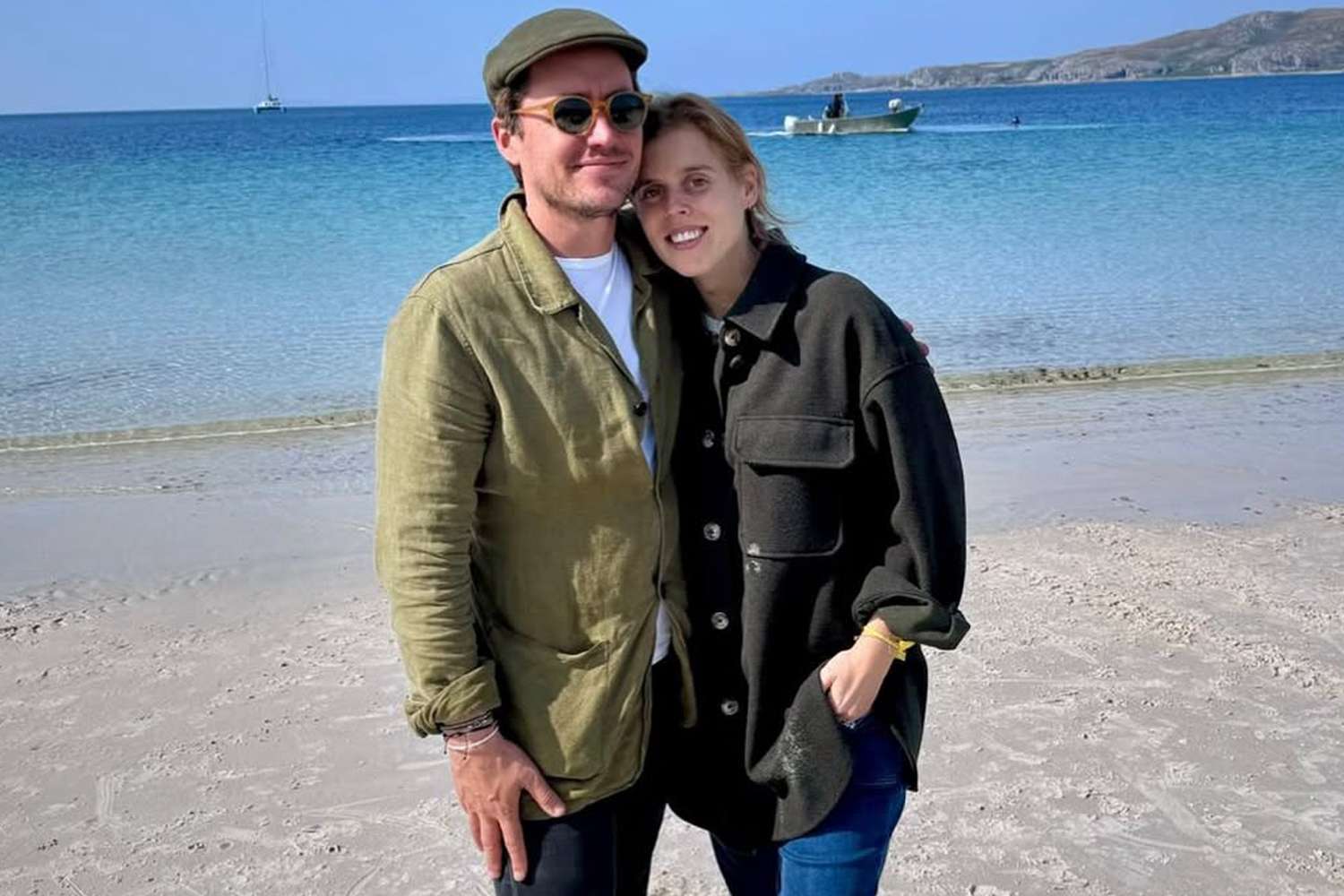 Princess Beatrice Goes Makeup-Free in New Anniversary Photo with Husband