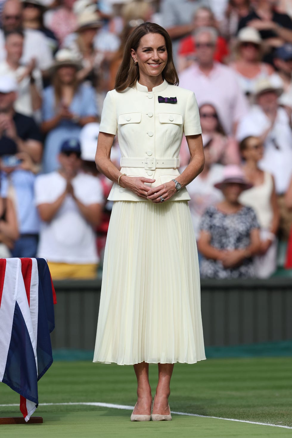 princess of wales on saturday womens final at wimbledon