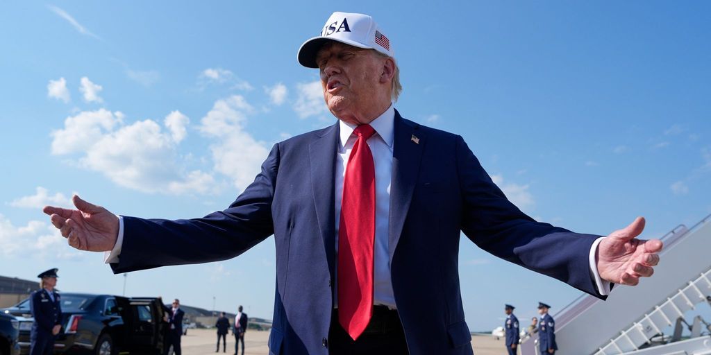 US-Präsident Donald Trump will einen Brief an die EU schreiben.