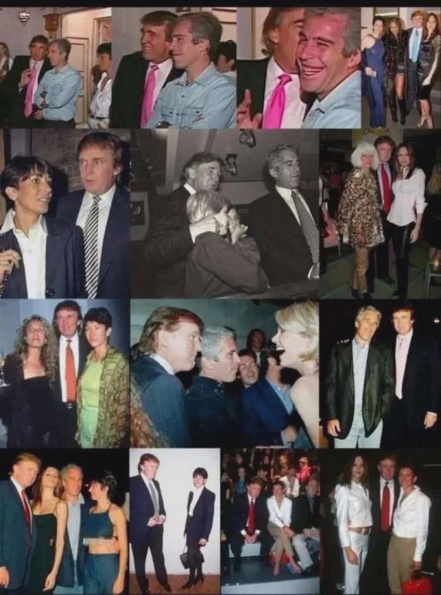 Trumps “purely professional” relationship with Epstein.